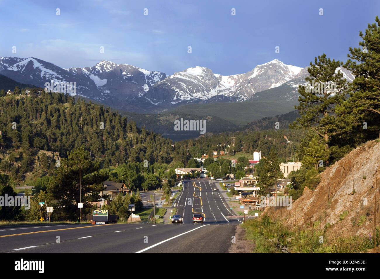 Estes Park, Colorado Stockfoto