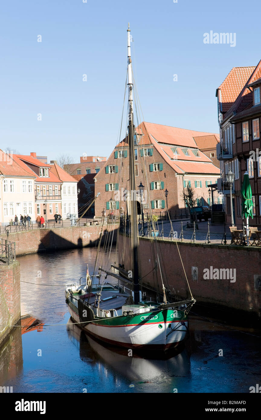 Altstadt von Stade, Niedersachsen, Deutschland, Europa Stockfoto