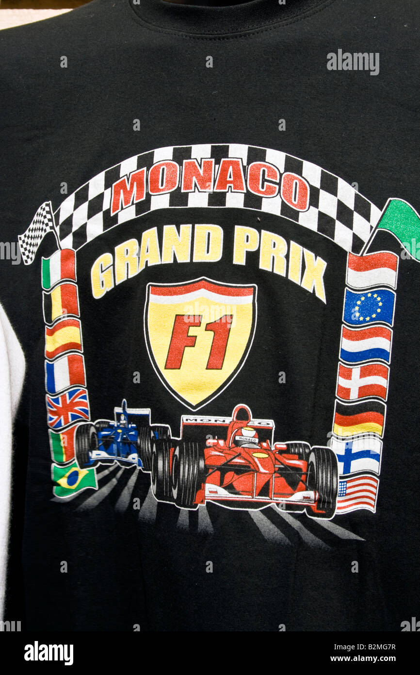 Souvenir für die Fans der Formel 1 Grand Prix von Monaco. Stockfoto