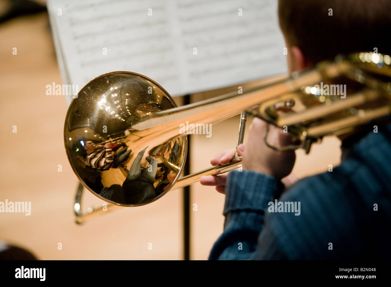 Orchester des Konservatoriums Robert Schumann Stockfoto