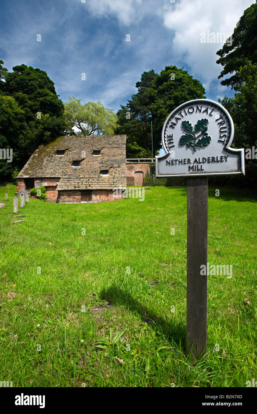 Nether Alderley Mühle Alderley Edge Cheshire UK Stockfoto