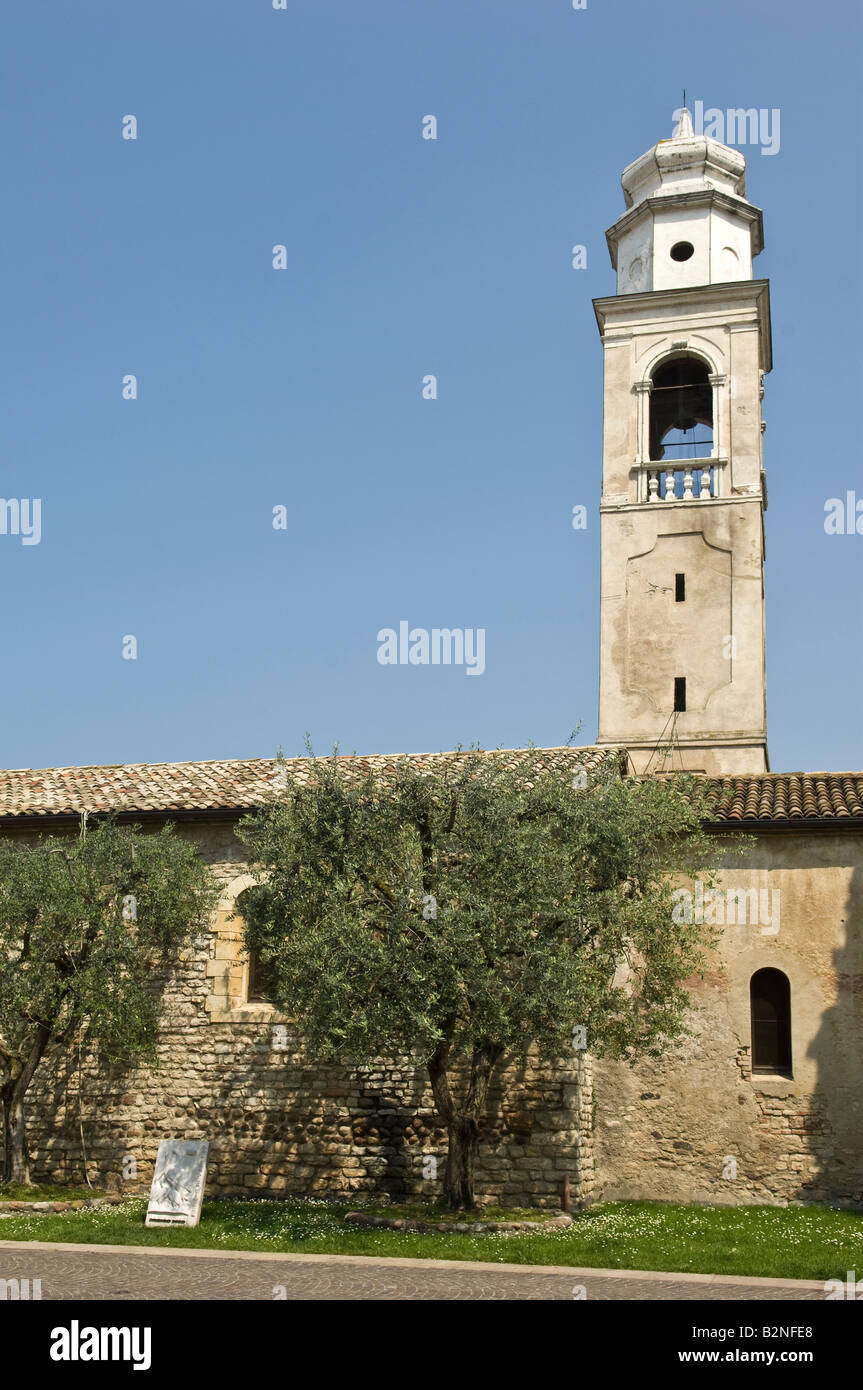 San Nicolo' Kirche, Lazise, Italien Stockfoto