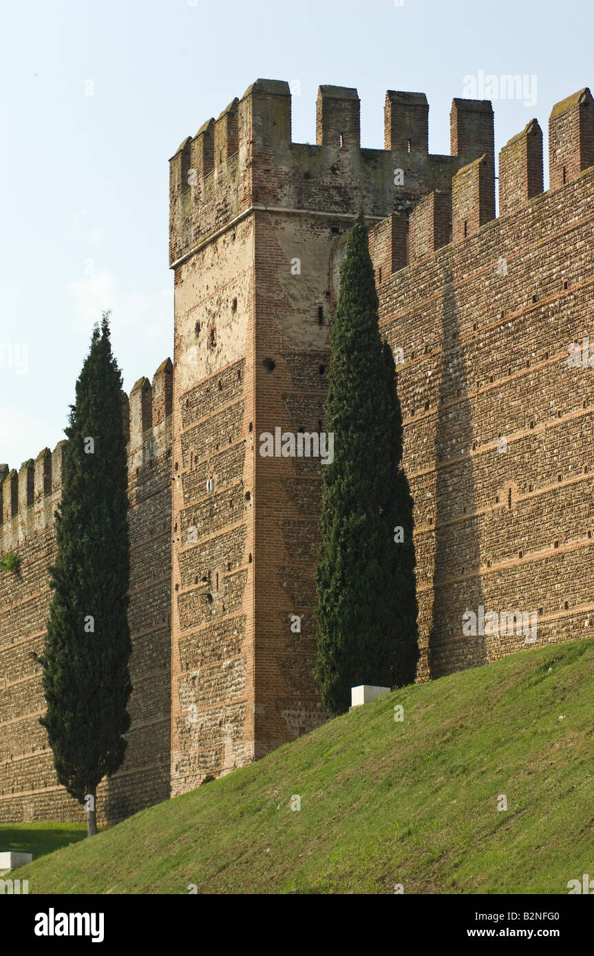 Burg, Villafranca di Verona, Italien Stockfoto