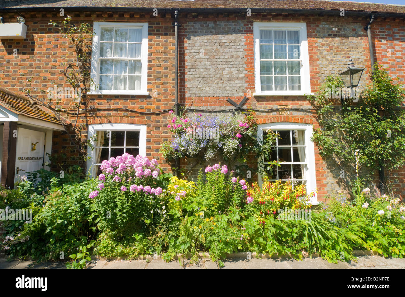 Mühlbach-Hotel und Restaurant Bosham West Sussex UK Stockfoto