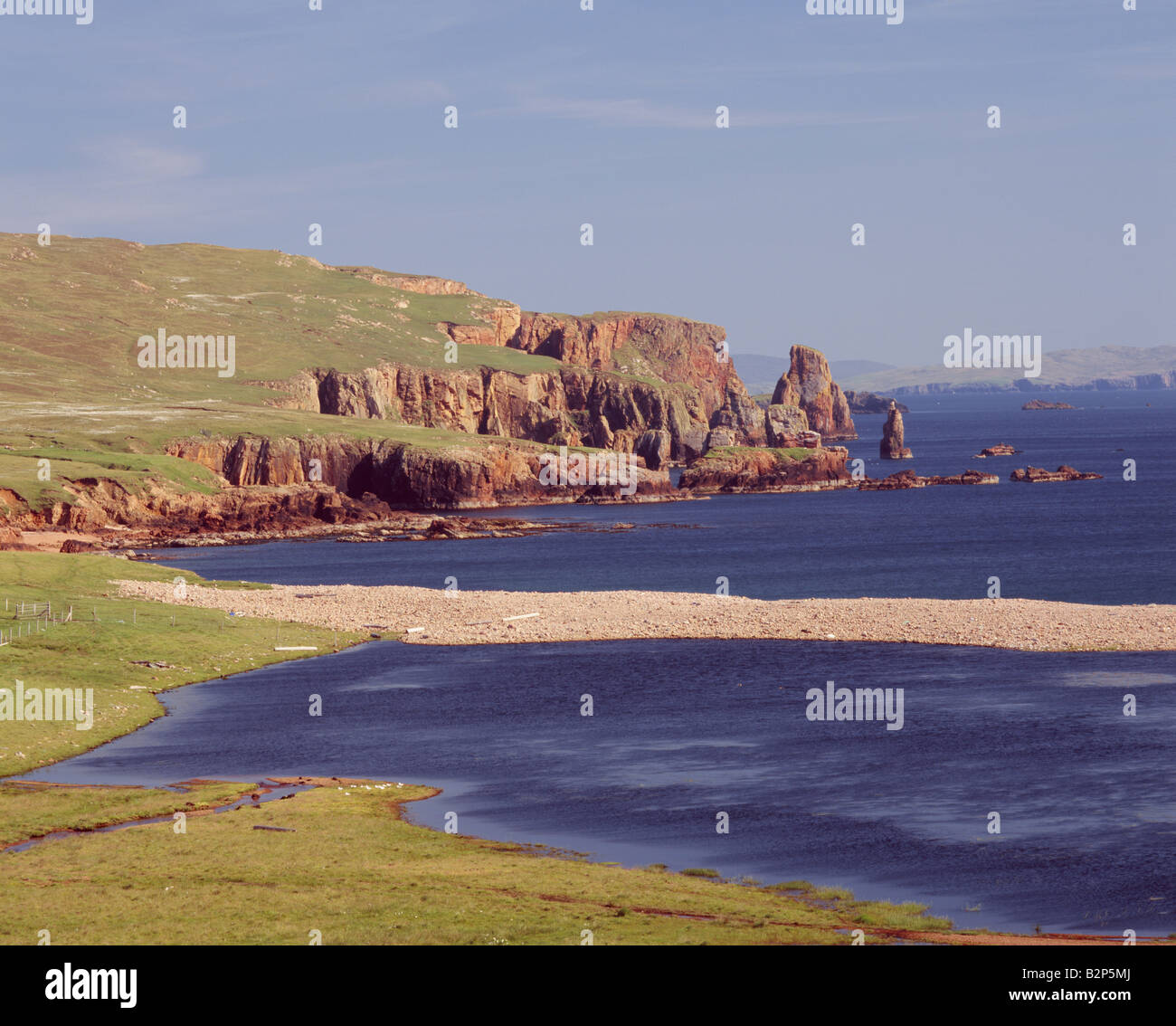 Neap, Braewick, Esha Ness, North Mainland, Shetland-Inseln, Schottland, UK Stockfoto