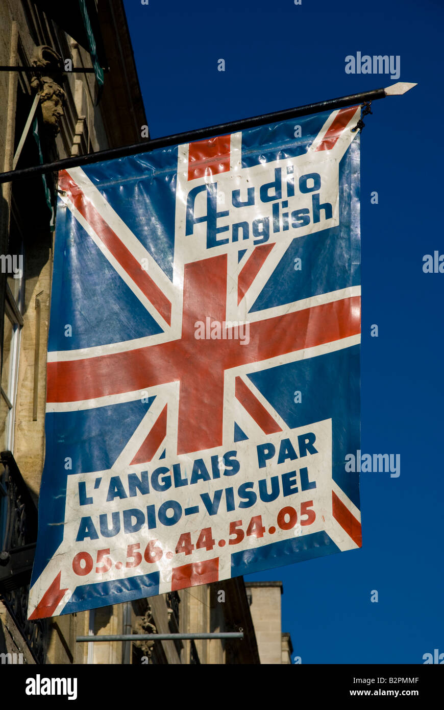 Europa-Frankreich-Bordeaux Englisch Sprachschule Stockfoto