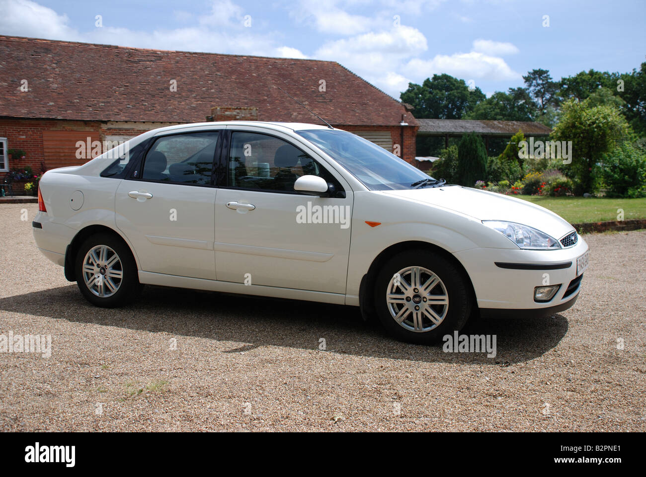 2004 Ford Focus 1.6 Ghia Limousine Stockfoto