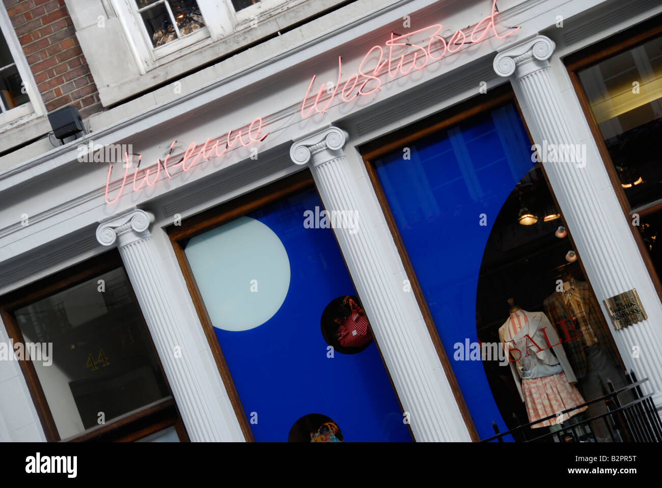 Vivienne Westwood-Designer-Mode-Boutique in Conduit Street London England Stockfoto
