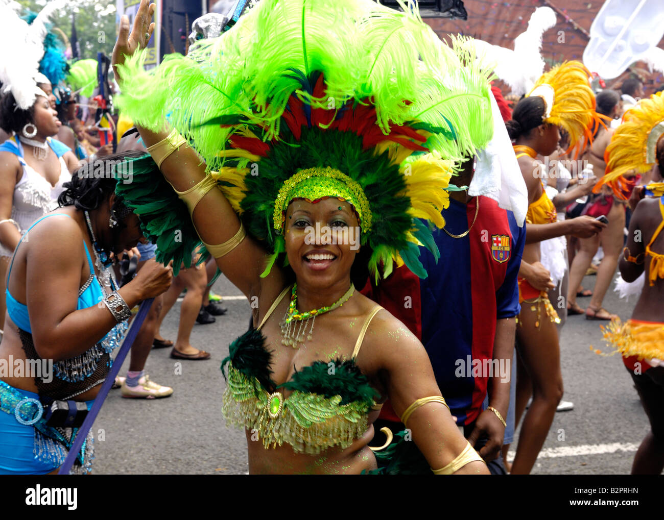 Caribana-Umzug in Toronto Ontario Kanada 2008 Stockfoto