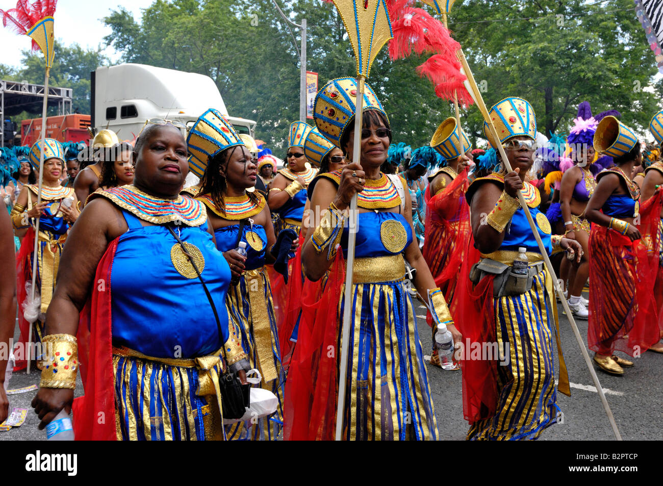 Caribana-Umzug in Toronto Ontario Kanada 2008 Stockfoto