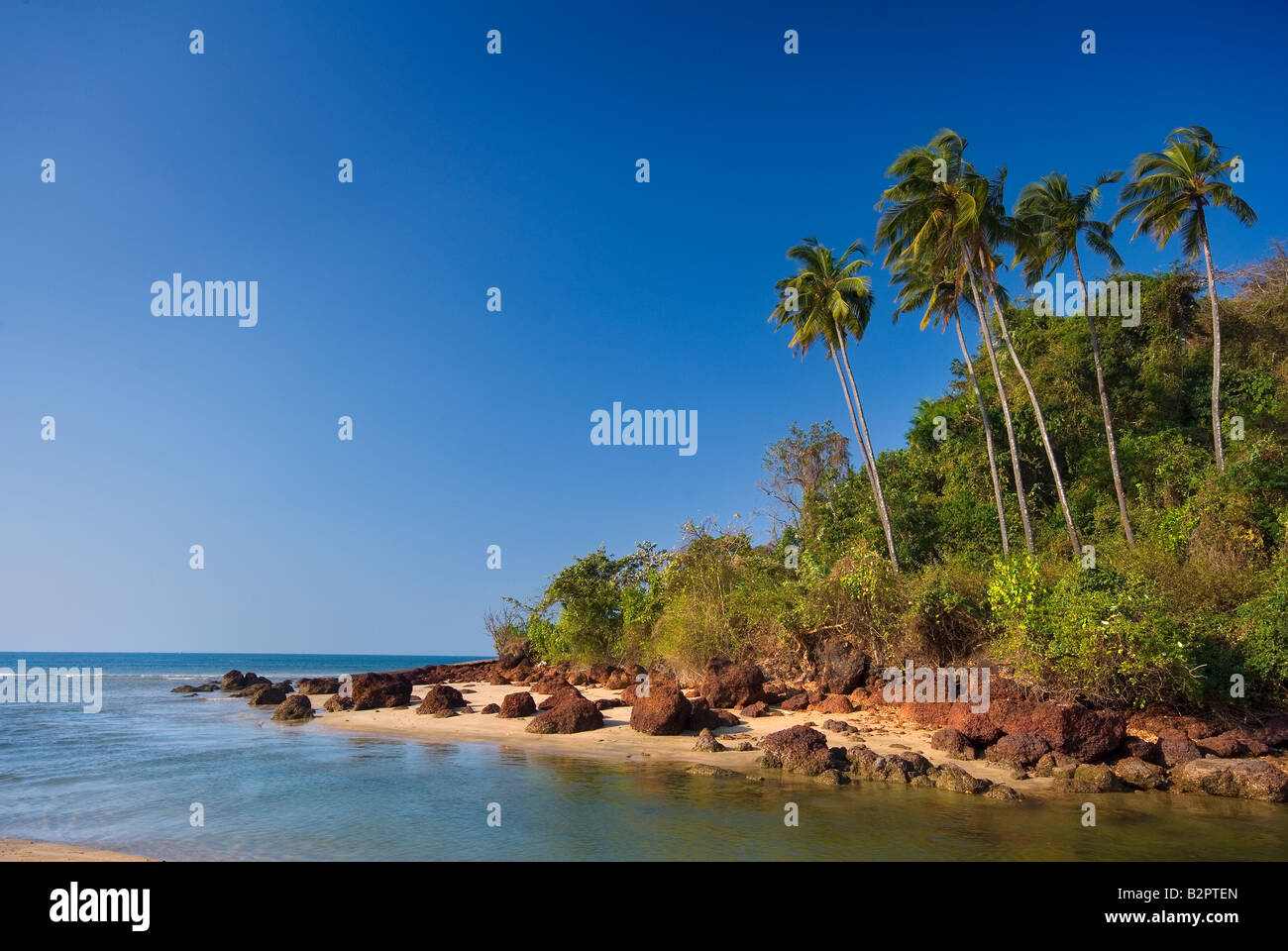 Agonda Beach, Süd-Goa, Indien, Asien Stockfoto