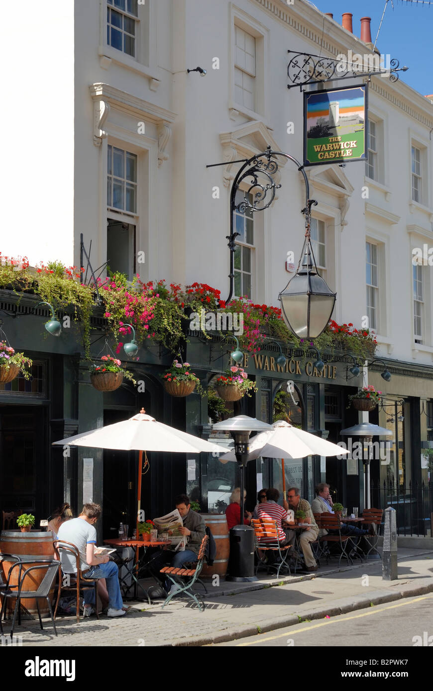 Warwick Castle Pub, klein-Venedig, London Stockfotografie - Alamy