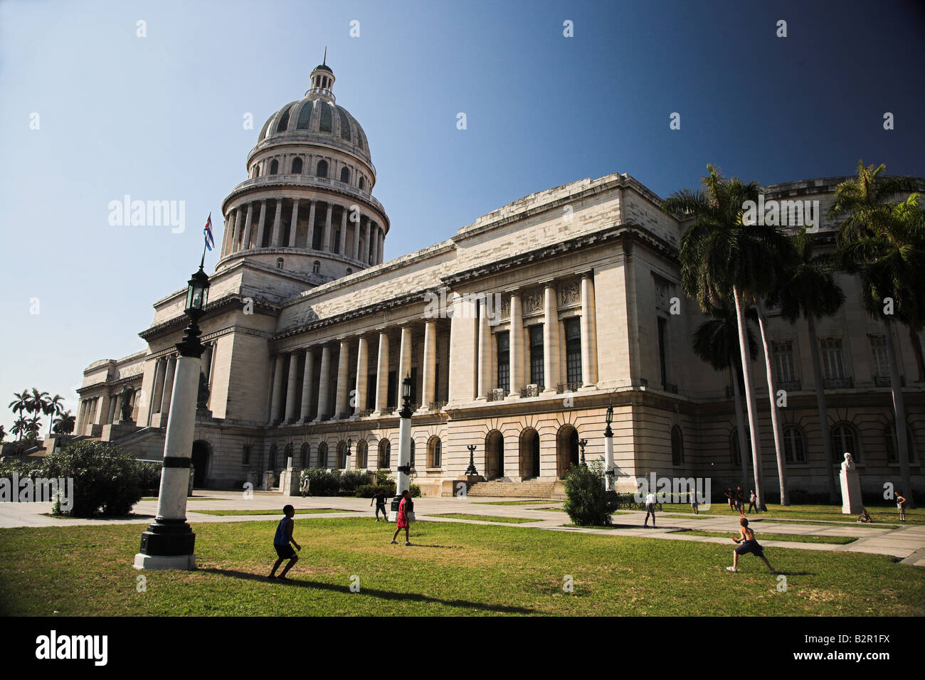 Das Capitolio Regierungsgebäude in Havanna, Kuba. Stockfoto