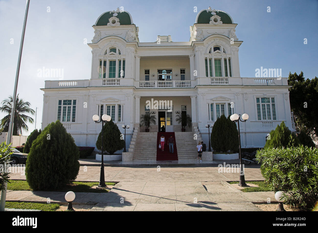 Cienfuegos-Club in Cienfuegos, Kuba. Stockfoto