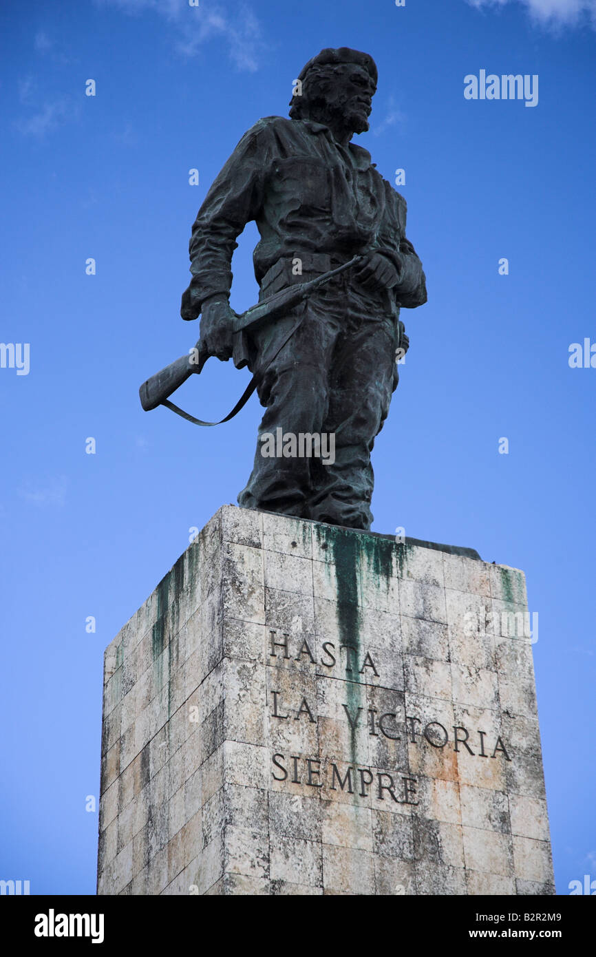 Das Che Guavara Memorial, wo seine sterblichen Überreste in Santa Clara in Kuba gehalten werden. Stockfoto