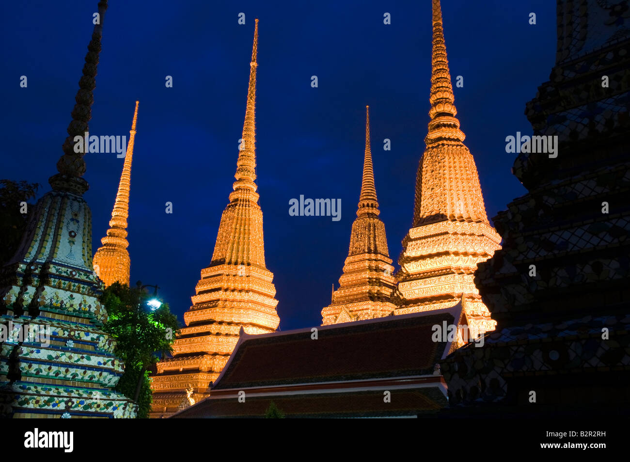 Wat Pho Tempel in Thailand Stockfoto