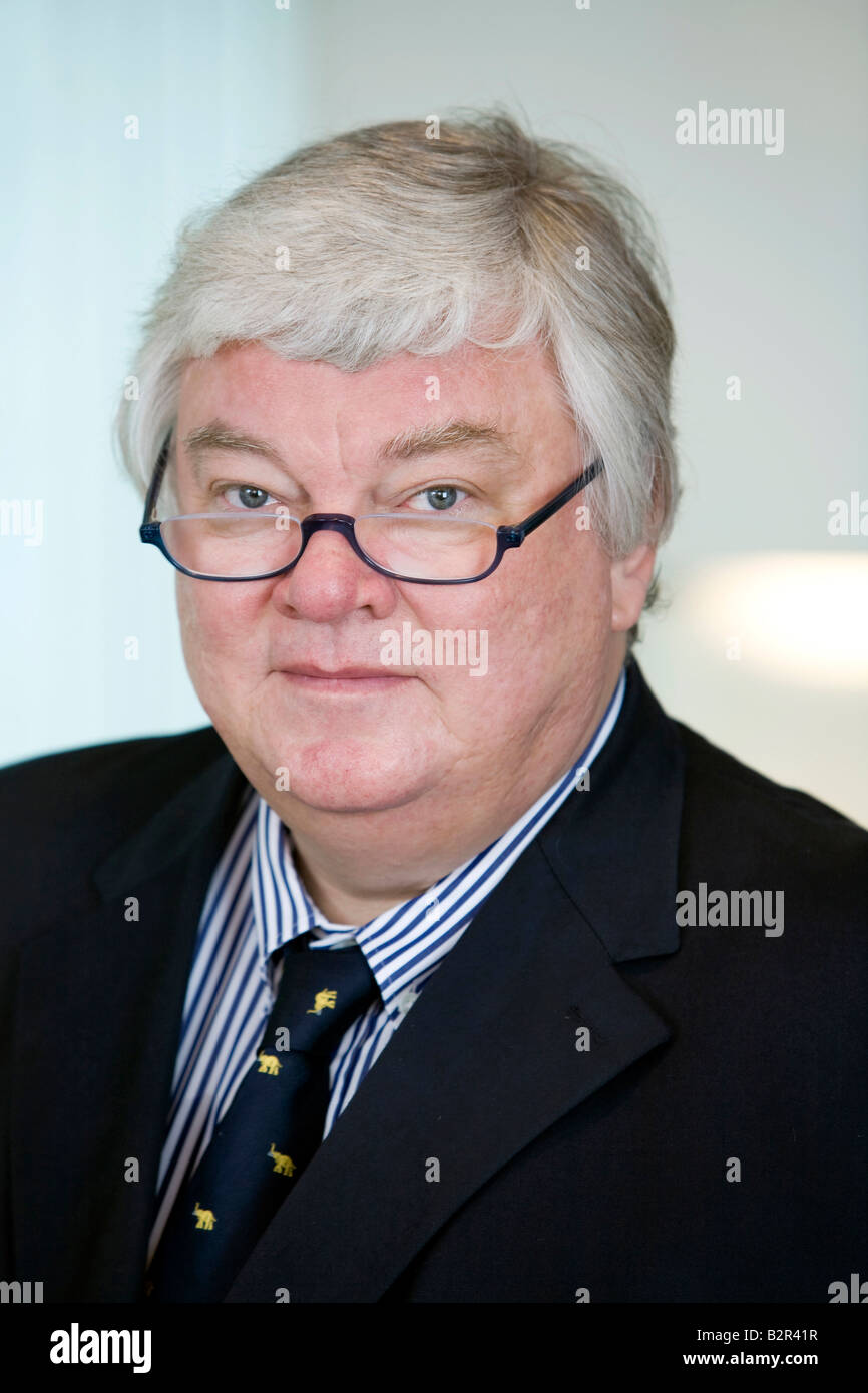 Bodo Hombach, Geschäftsführer der WAZ Mediengruppe Stockfoto