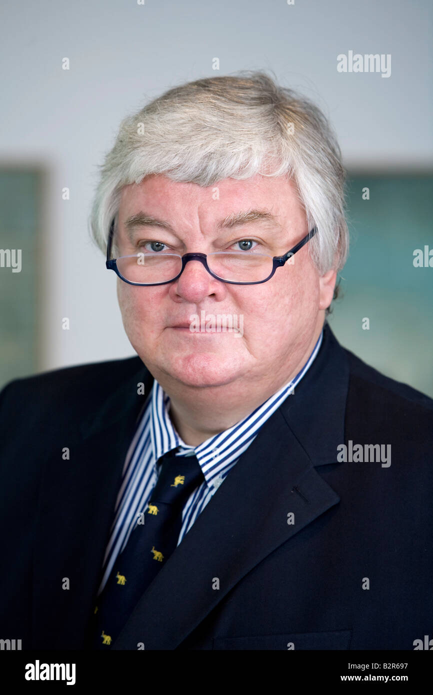 Bodo Hombach, Geschäftsführer der WAZ Mediengruppe Stockfoto