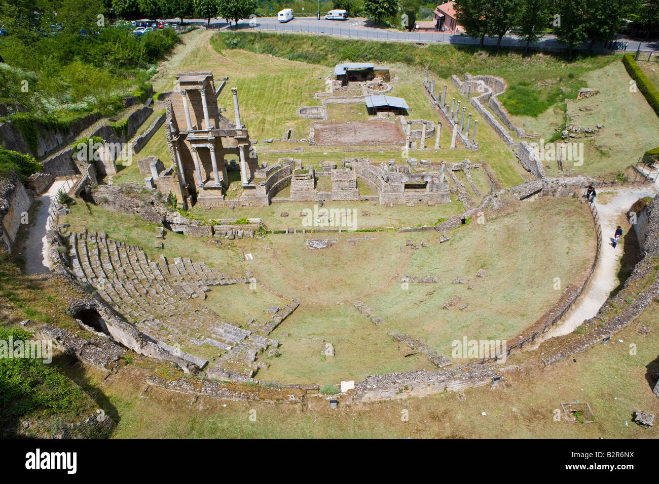 Teatro Romano Stockfoto