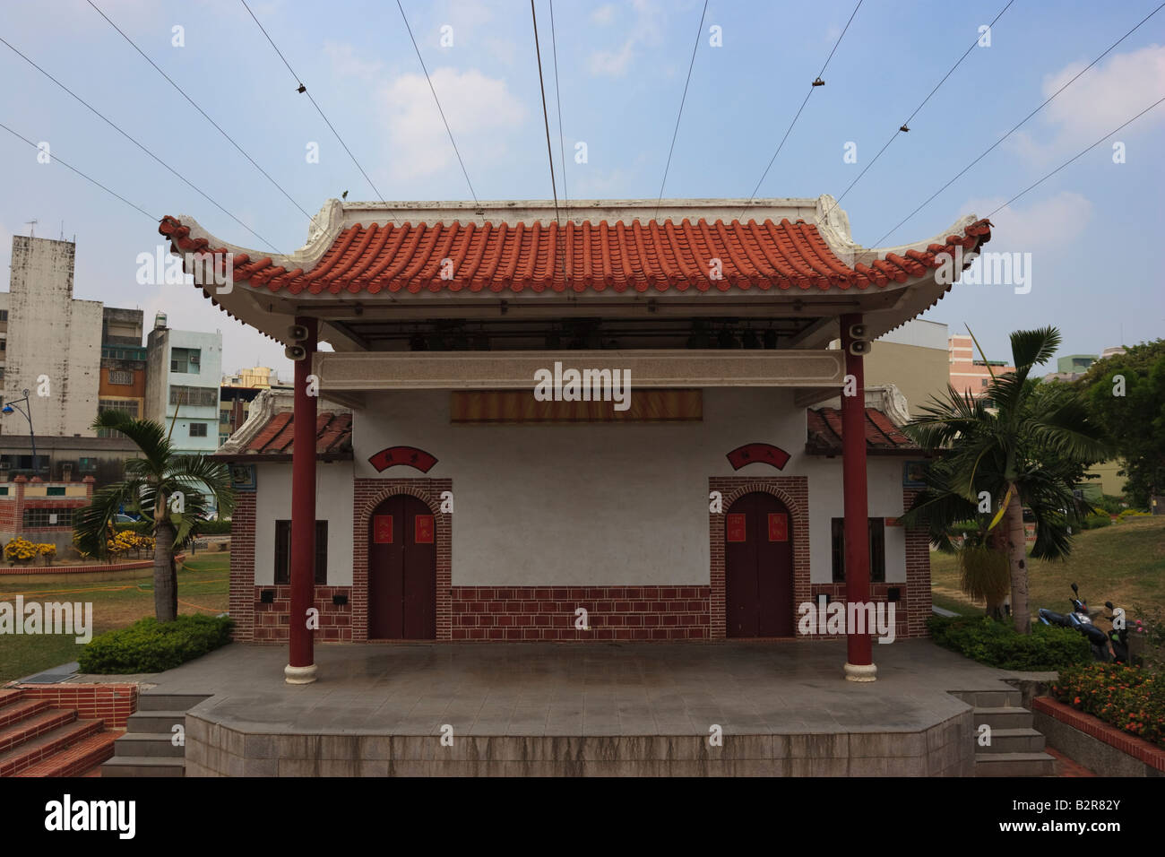 Beigan Nangan traditionelle Volksmusik Centers Changhua Taiwan Volksrepublik China ROC Stockfoto