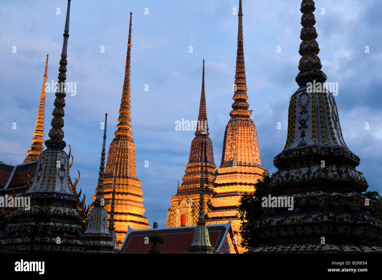 Wat Pho Tempel in Thailand Stockfoto