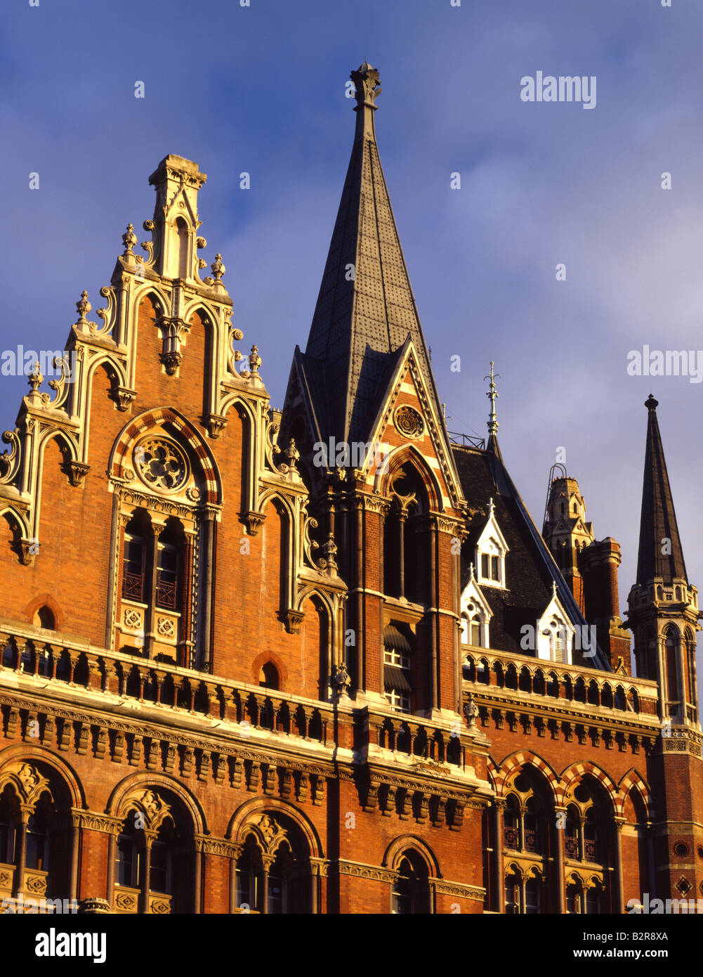 Ehemaligen Midland Grand Hotel Euston St Pancras Bahnhof Stockfoto