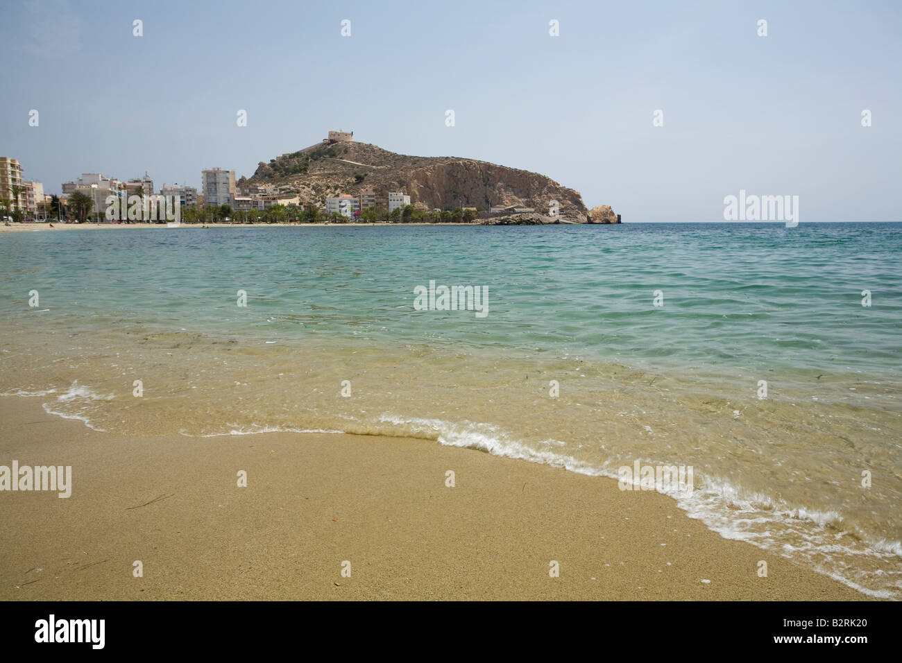 Strand Puerto de Mazarron Stockfoto