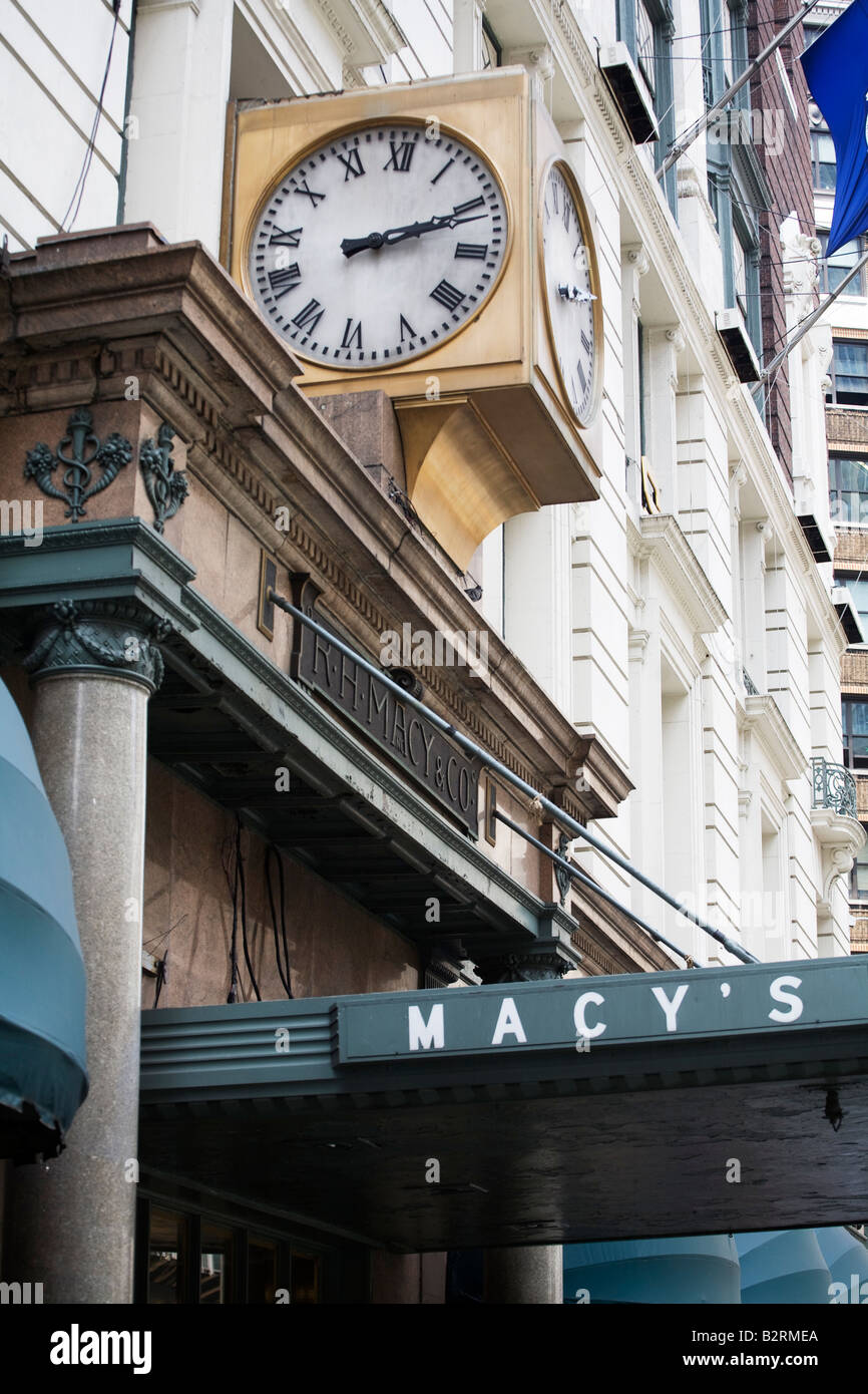 Macys Kaufhaus in New York City Stockfoto