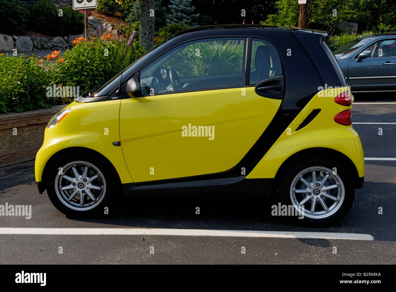 Auto Smart Fortwo in den Vereinigten Staaten Stockfoto