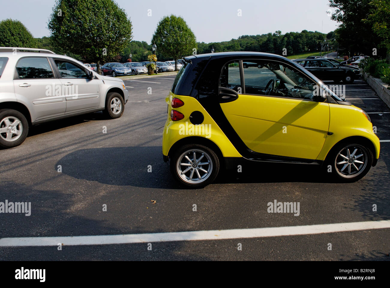 Smart Fortwo der Auto - neu in die Vereinigten Staaten eingeführt Stockfoto