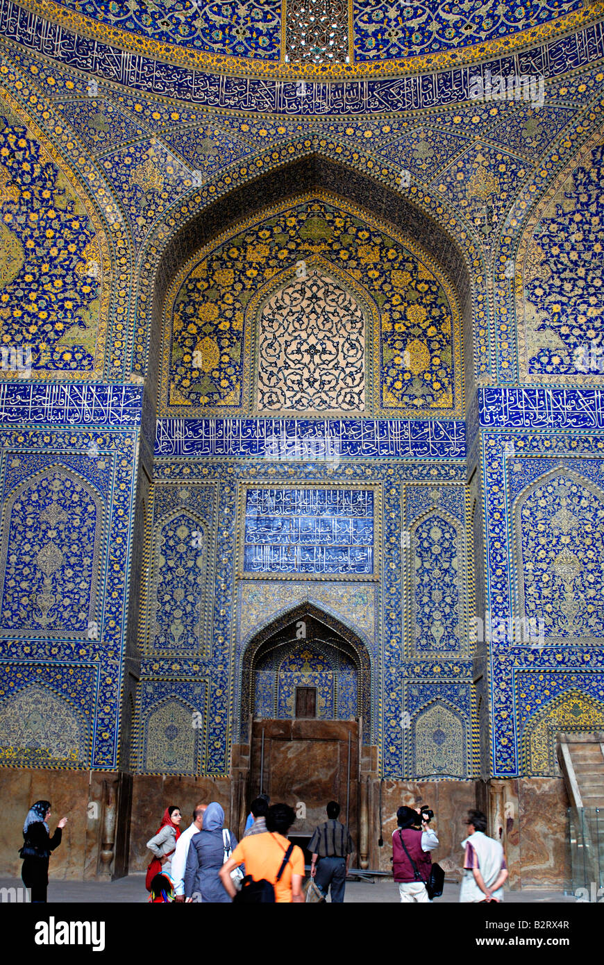 Iran. Esfahan - Schrein von Jame Moschee Stockfoto