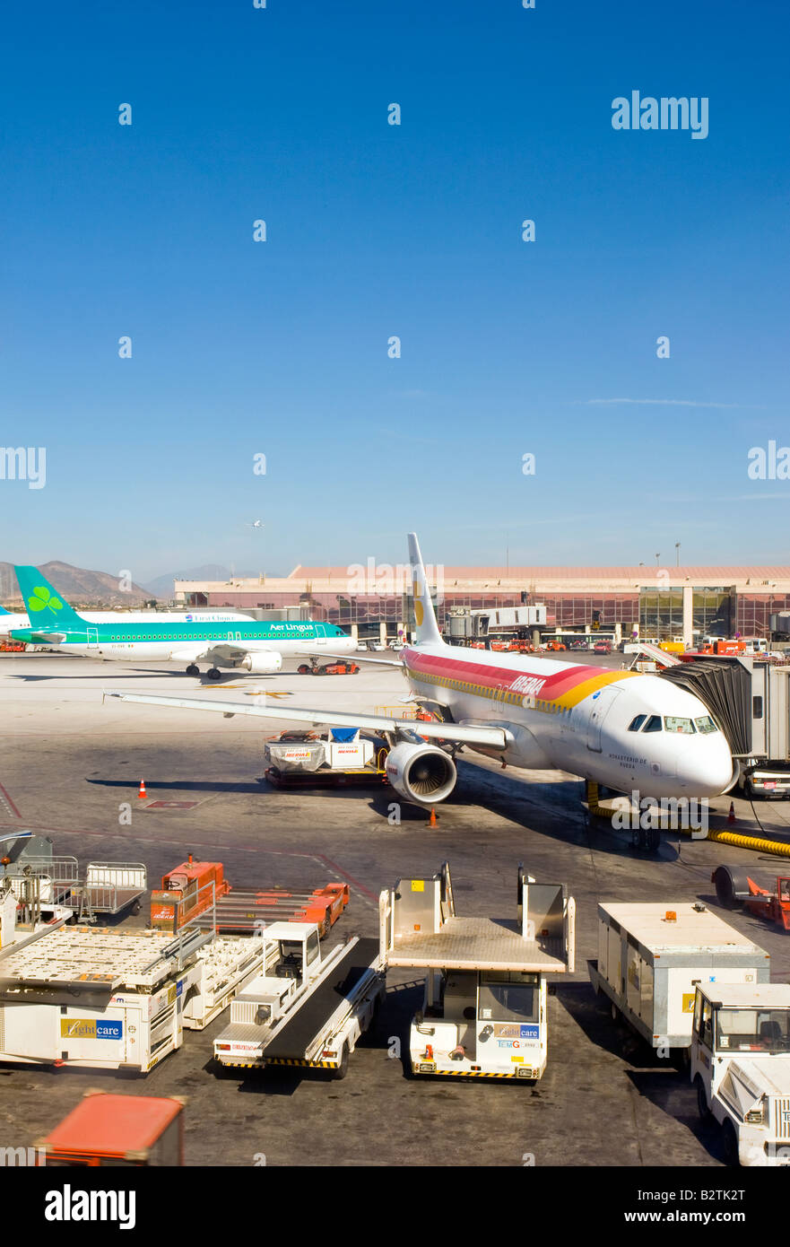 Flughafen, Flugzeug, Flugzeuge, Handwerk, Arealpflege, tanken, tanken, airside Stockfoto