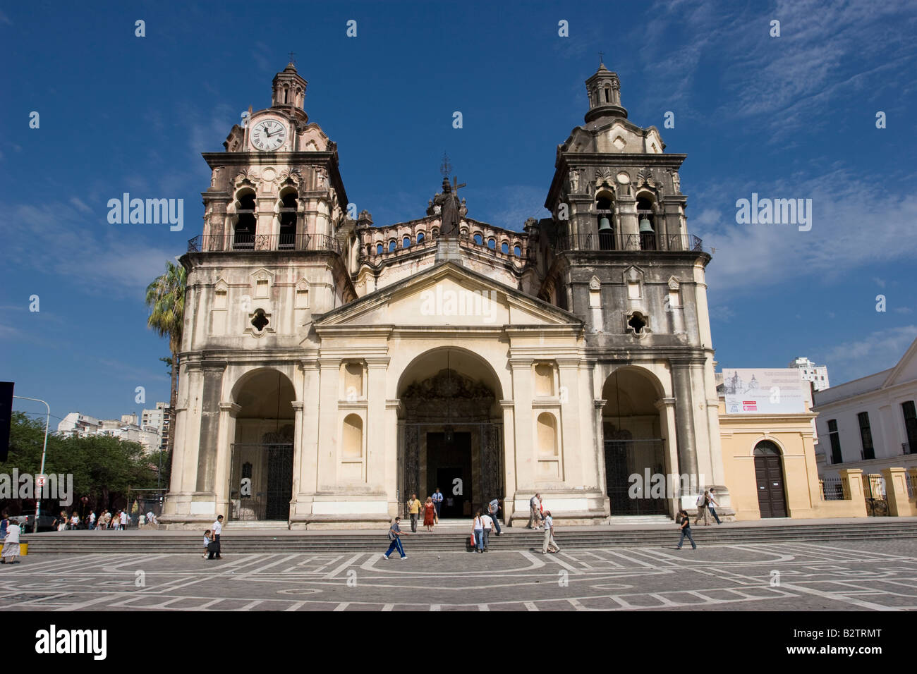 Fassade der Kathedrale von Cordoba, Cordoba, Argentinien (Querformat) Stockfoto
