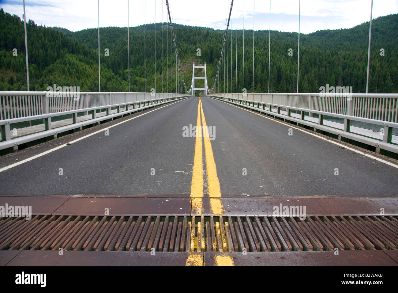 Dehnfuge von Dent-Brücke in der Nähe von Orofino Idaho Stockfoto
