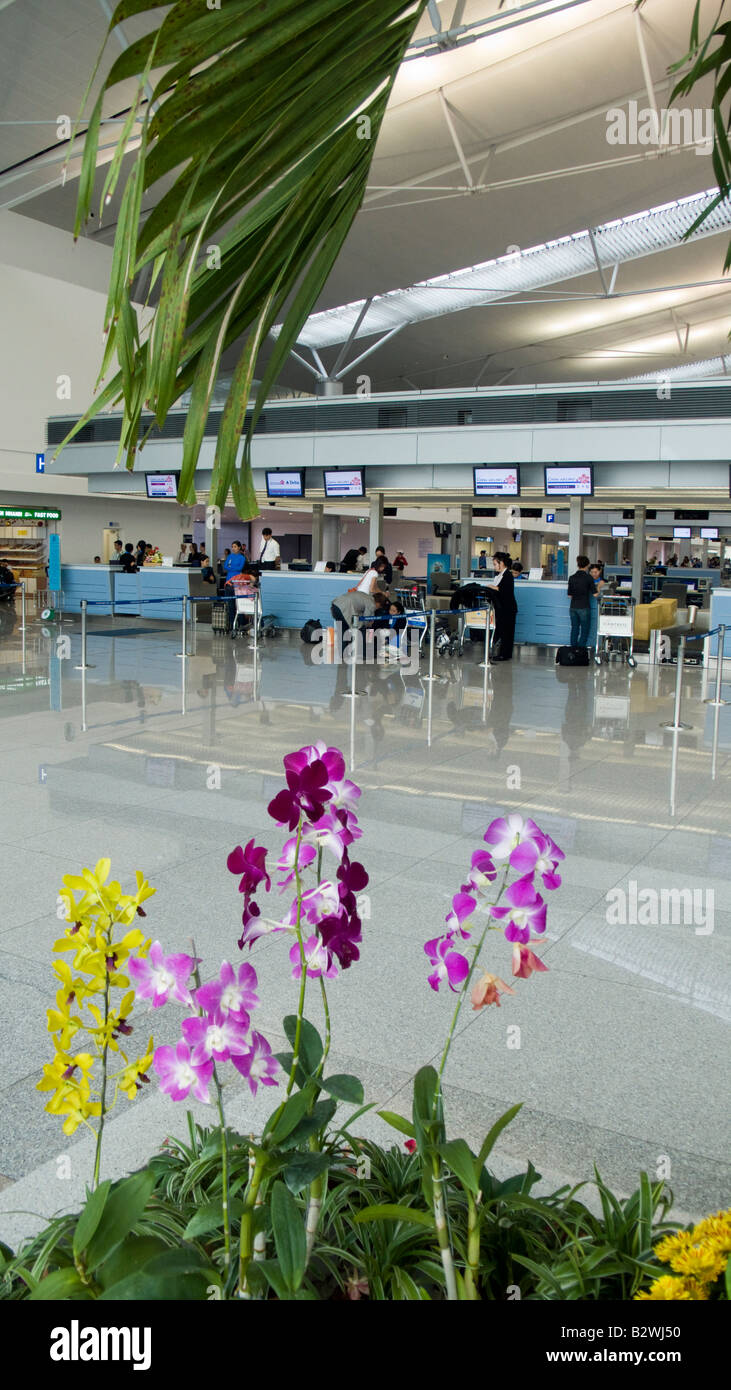 Moderne Pkw terminal Tan Son Nhat Flughafen Ho-Chi-Minh-Stadt-Vietnam Stockfoto