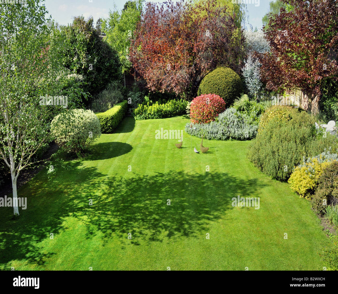 GB - GLOUCESTERSHIRE: Garten-Szene am Parkgate, Cheltenham Stockfoto