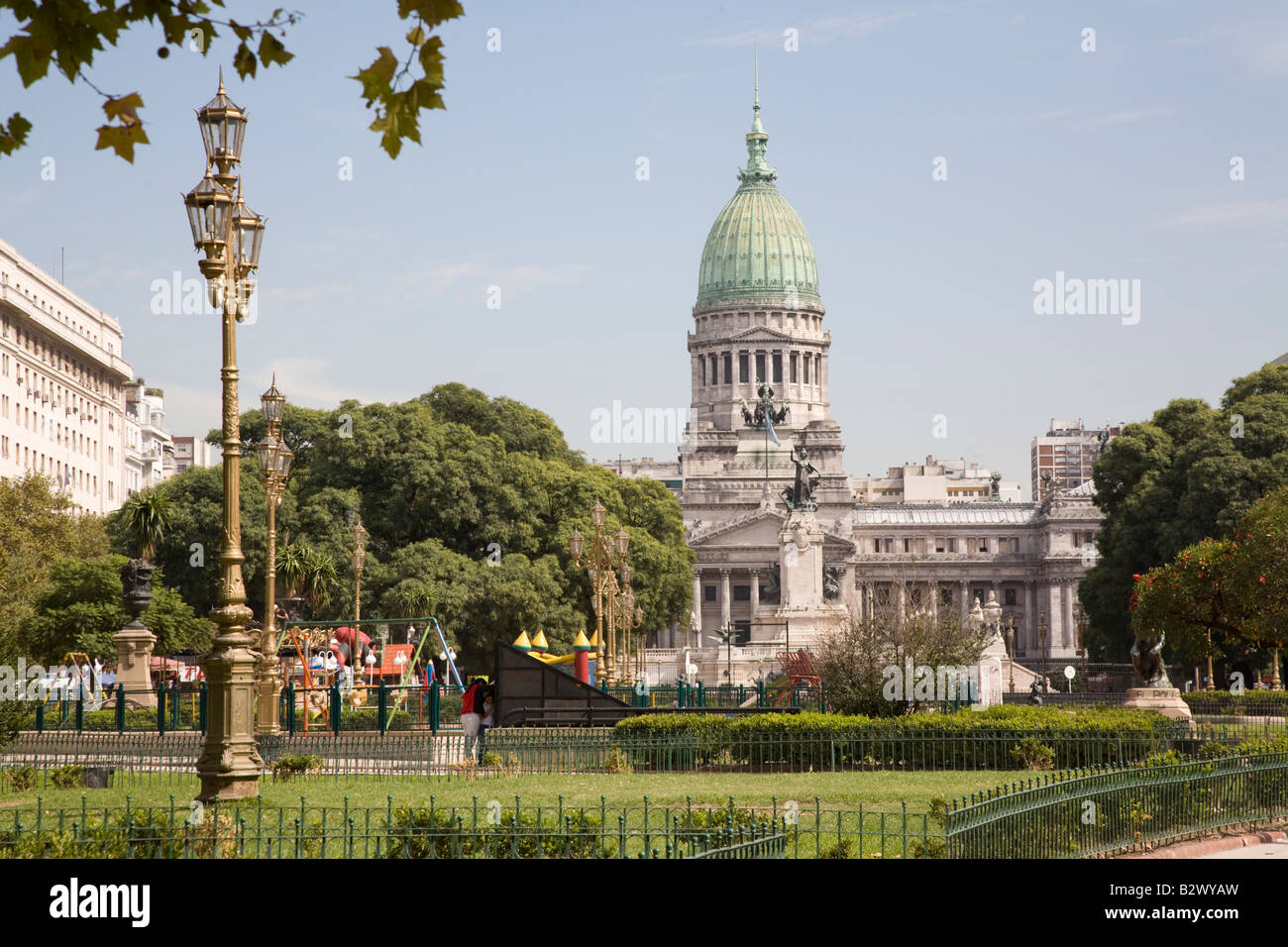 Congreso De La Nación - Kongresshaus, Buenos Aires, Argentinien Stockfoto