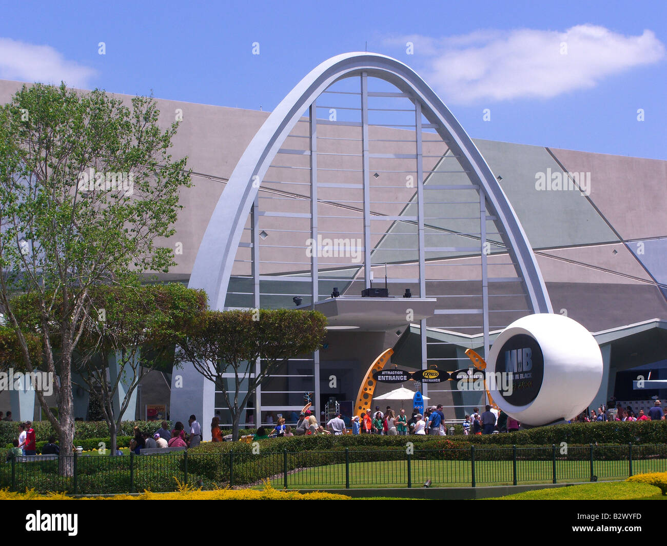 Universal Men in Black Stockfoto