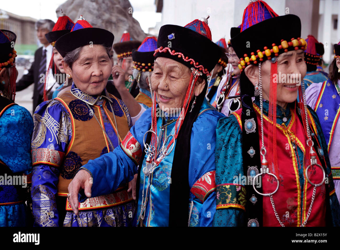 Schne Frauen Aus Der Mongolei Fotos