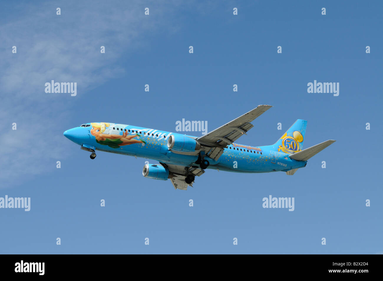 Tinkerbell kommt nach Los Angeles Stockfoto