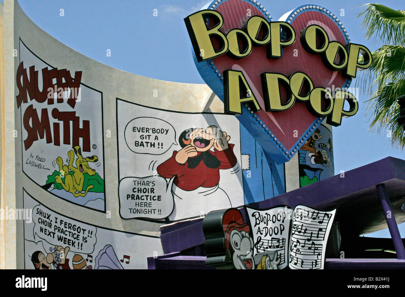 Universelle Betty Boop Stockfoto