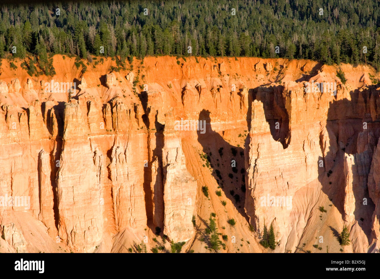 Bryce Canyon aus der Luft Stockfoto