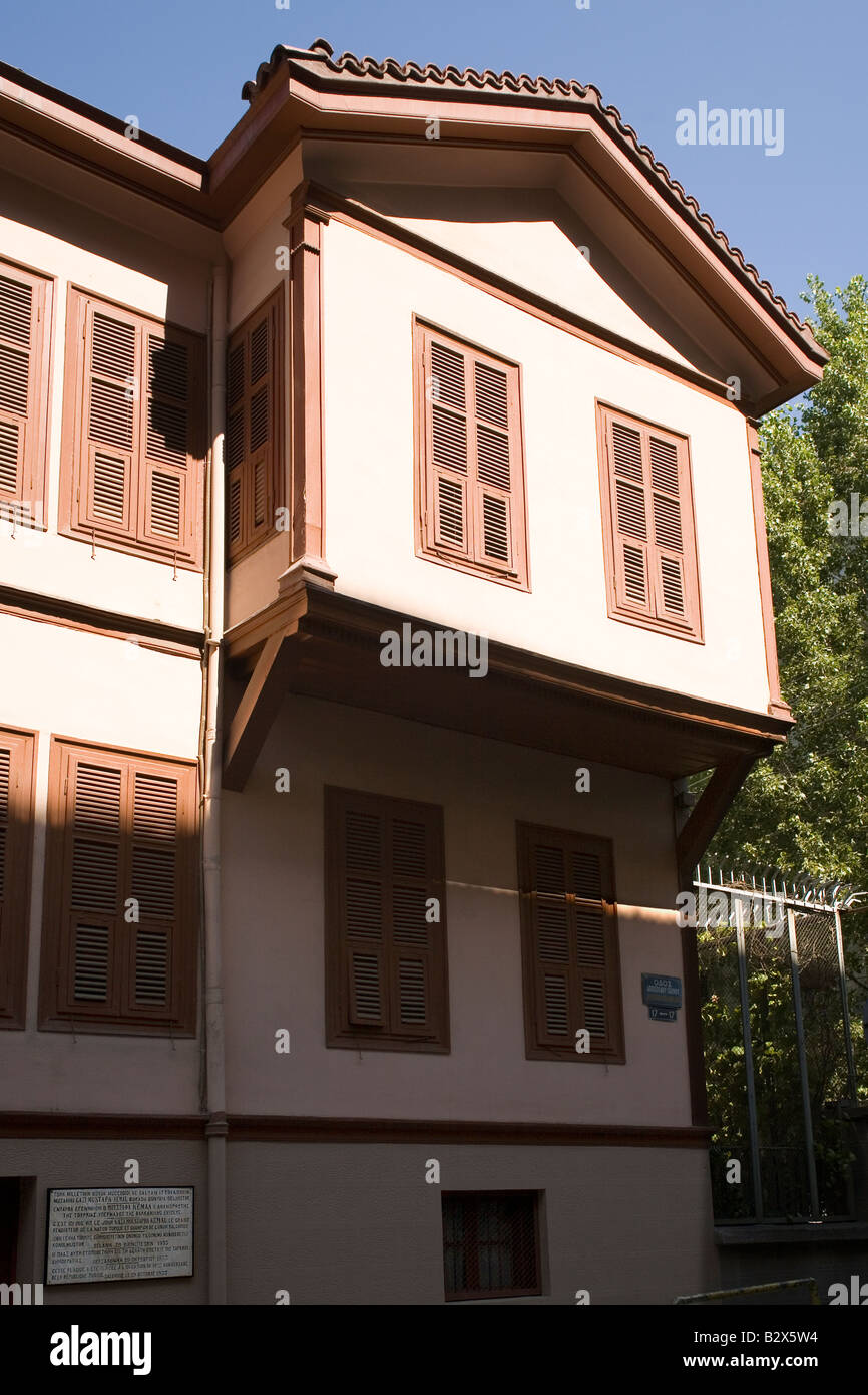 Griechenland Mazedonien Thessaloniki Atatürks Haus Stockfoto