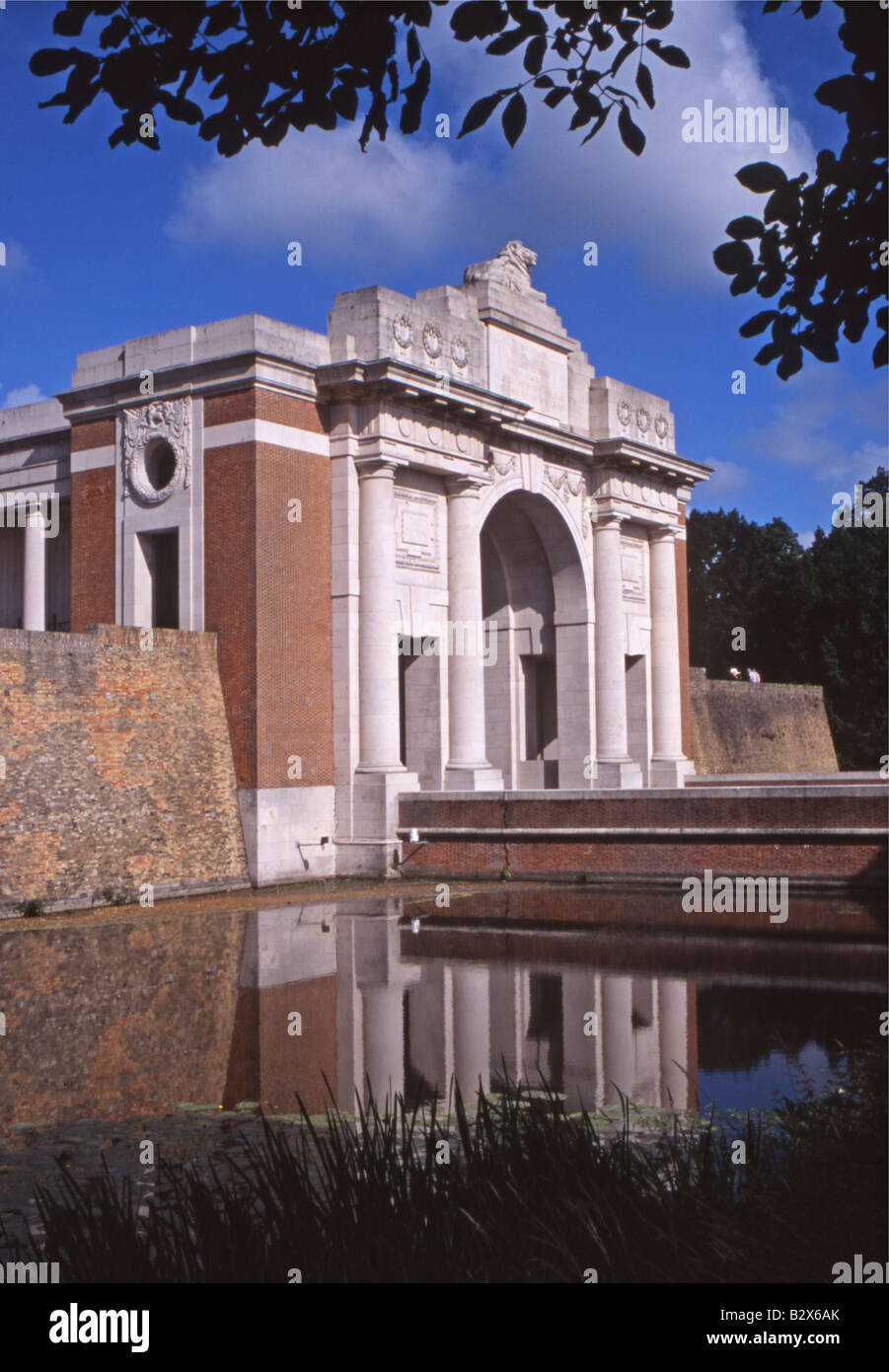 Menin Gate - Ypern, Belgien, Europa Stockfoto