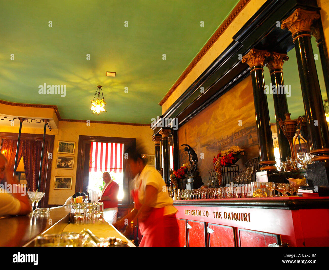 Havanna Vieja, Altstadt, Bar Floridita Stockfoto