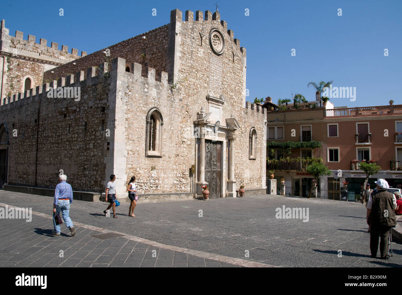 Taormina, Sizilien, Italien Stockfoto