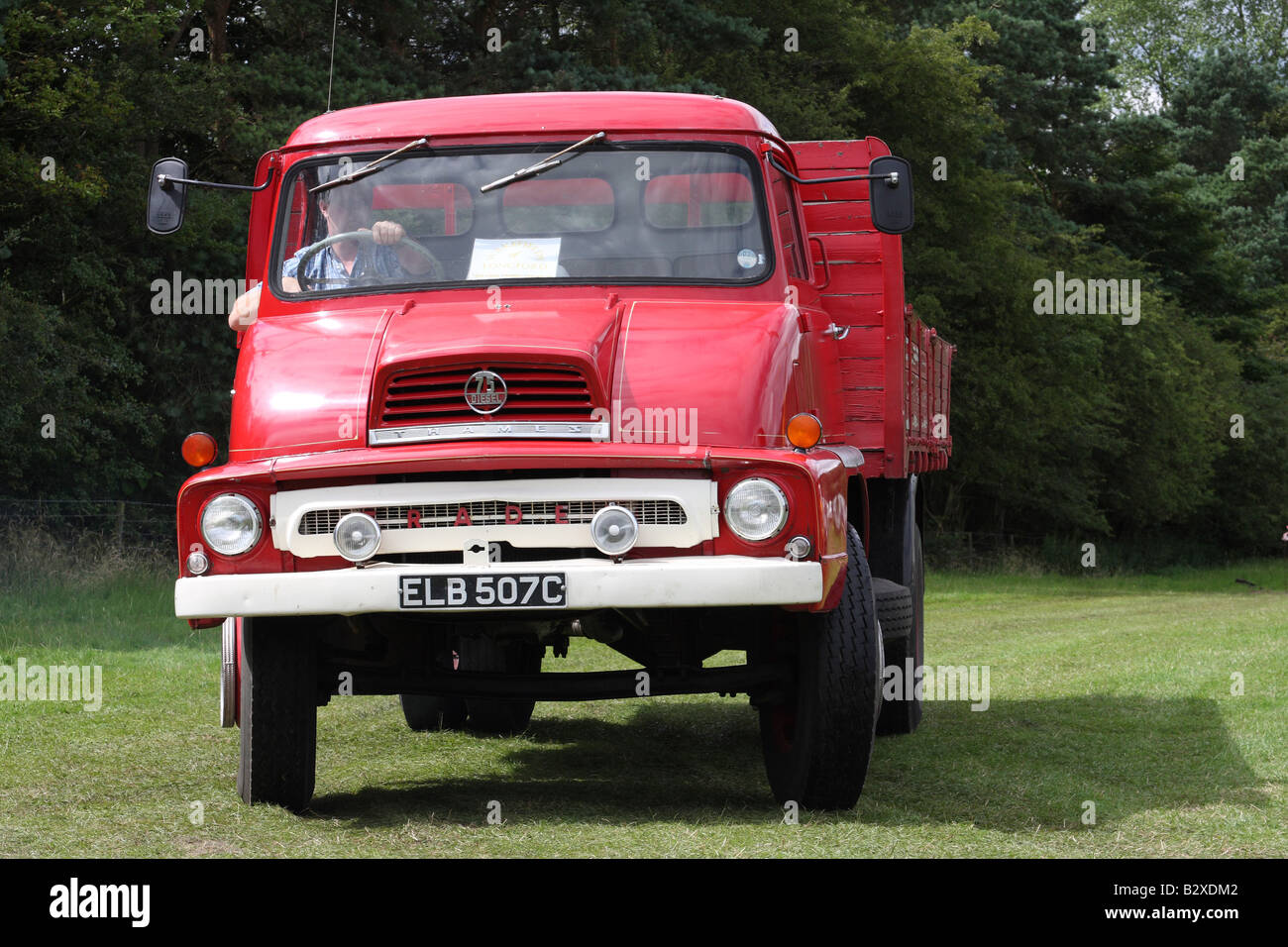 Ein Oldtimer Lastwagen auf der Cromford Steam Engine Rallye 2008 Stockfoto