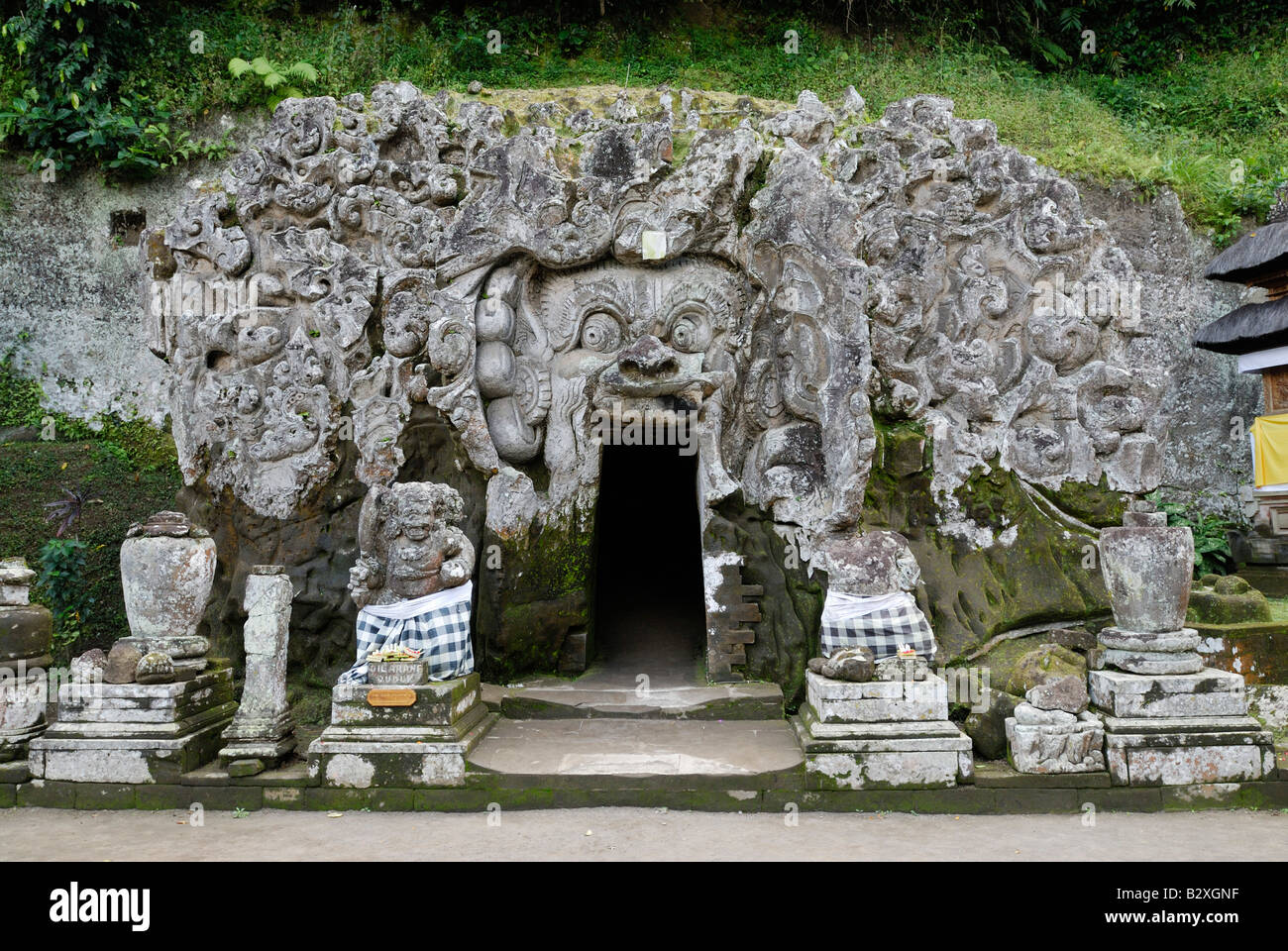 ELEFANTENHÖHLE Goa Gajah, Bali, Indonesien, Asien Stockfoto