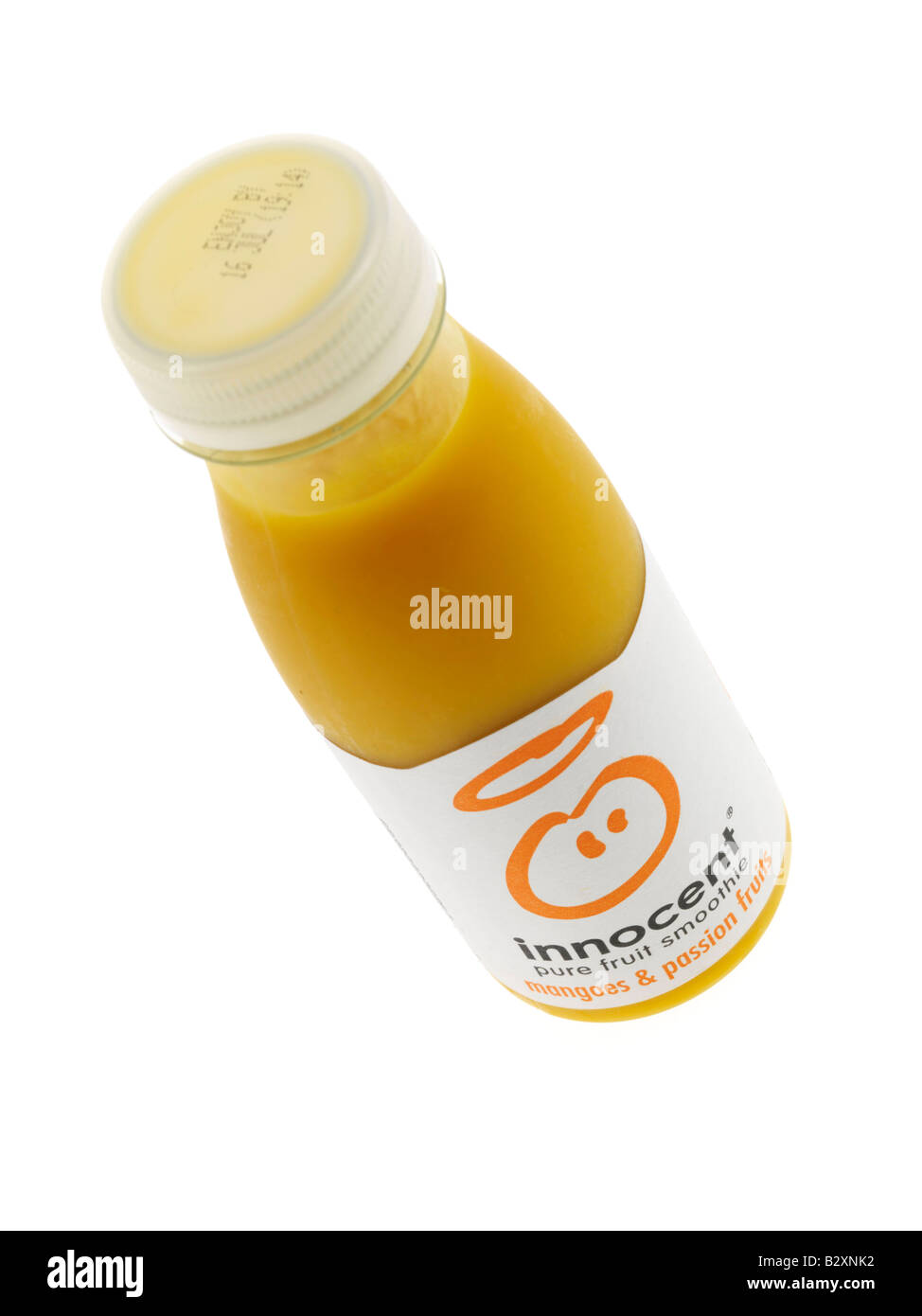 Mango und Passionsfrucht/Maracuja Smoothie Stockfoto