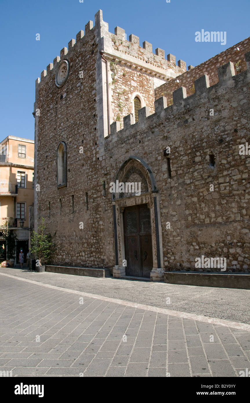 Taormina, Sizilien, Italien Stockfoto